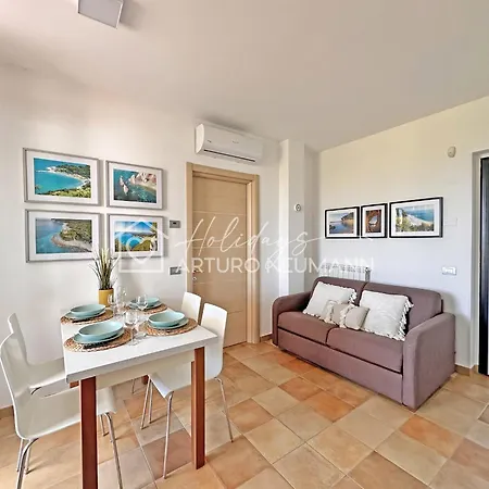 229 - Trilocale Al Primo Piano Con Ampio Terrazzo - Al Adamo Ed Eva Con Piscina E Campo Da Calcetto, Climatizzato - Inclusa Al White Club Lägenhet